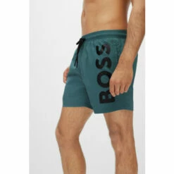 BOSS Green Octopus Swim Shorts -BOSS Shop unnamed file 4991