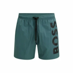 BOSS Green Octopus Swim Shorts -BOSS Shop unnamed file 4992