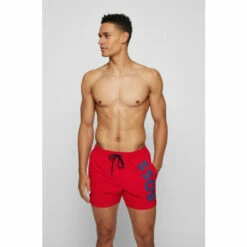 Boss Red Octopus Swim Shorts