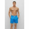 BOSS Blue Starfish Swim Shorts