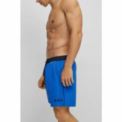 BOSS Blue Starfish Swim Shorts -BOSS Shop unnamed file 5045