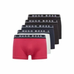 BOSS Mens Blue Trunks 5 Pack -BOSS Shop unnamed file 5115