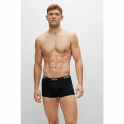 BOSS Power Black Trunks 3 Pack -BOSS Shop unnamed file 5117