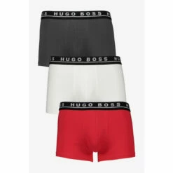 BOSS Red Trunks 3 Pack