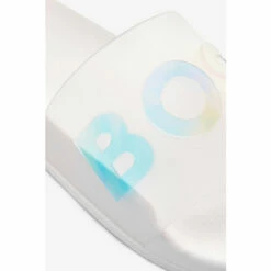 BOSS White Bay Sliders -BOSS Shop unnamed file 5227