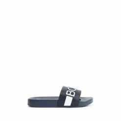 BOSS Navy Blue Logo Sliders -BOSS Shop unnamed file 5235