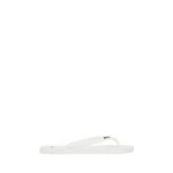 BOSS White Pacific Thong Sandals
