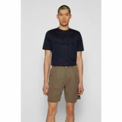 BOSS Mens Blue Tiburt T-Shirt -BOSS Shop unnamed file 531