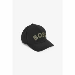 BOSS Cap-Gold-Bold-Curved Black Cap