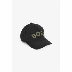 BOSS Cap-Gold-Bold-Curved Black Cap -BOSS Shop unnamed file 5339