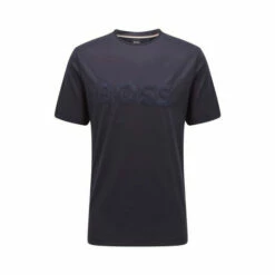 BOSS Mens Blue Tiburt T-Shirt -BOSS Shop unnamed file 535