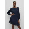 BOSS Blue Dasie Dress -BOSS Shop unnamed file 5395