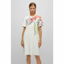 BOSS Poppy White Dress