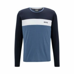 BOSS Blue Balance Pyjama Top -BOSS Shop unnamed file 5557