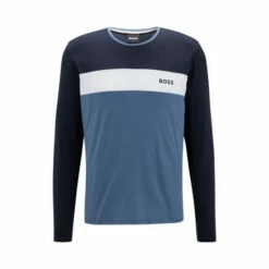 BOSS Blue Balance Pyjama Top -BOSS Shop unnamed file 5558