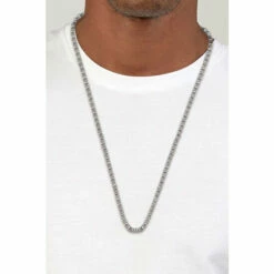 BOSS Silver Tone 'Chain For Him' Necklace 2 BOSS Silver Tone 'Chain For Him' Necklace -BOSS Shop unnamed file 5610