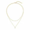 BOSS Gold Tone Cora Necklace