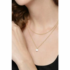 BOSS Gold Tone Cora Necklace -BOSS Shop unnamed file 5619