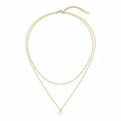BOSS Gold Tone Cora Necklace -BOSS Shop unnamed file 5620