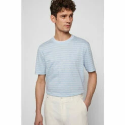 BOSS Blue Tiburt T-Shirt -BOSS Shop unnamed file 564