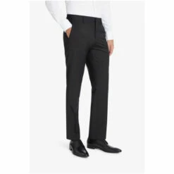 BOSS Blue Slim Fit Suit: Trousers