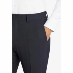 BOSS Slim Fit Blue Trousers -BOSS Shop unnamed file 5673