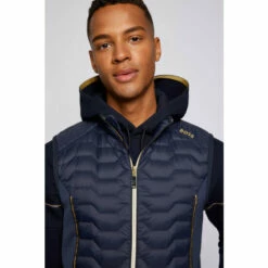 BOSS Tiberius Blue Down Gilet -BOSS Shop unnamed file 5733