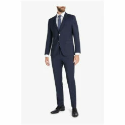 BOSS Blue Slim Fit Suit: Jacket