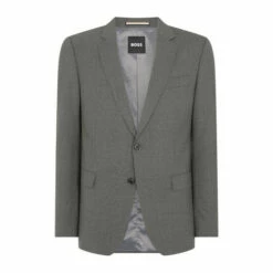 BOSS Slim Fit Grey Jacket -BOSS Shop unnamed file 5775