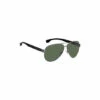 BOSS Silver Pilot Sunglasses