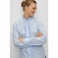 BOSS Blue Bereta Blouse -BOSS Shop unnamed file 5946