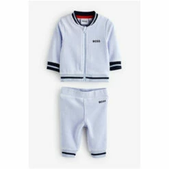 BOSS Baby Pale Blue Logo Tracksuit -BOSS Shop unnamed file 5998