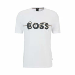 BOSS Tessler White T-Shirt -BOSS Shop unnamed file 604