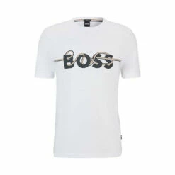 BOSS Tessler White T-Shirt -BOSS Shop unnamed file 605