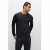 BOSS Blue Mix & Match Long Sleeve T-Shirt -BOSS Shop unnamed file 626