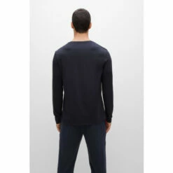 BOSS Blue Mix & Match Long Sleeve T-Shirt -BOSS Shop unnamed file 627