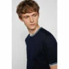 BOSS Short Sleeve Knitted T-Shirt -BOSS Shop unnamed file 650