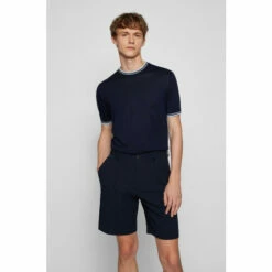 BOSS Short Sleeve Knitted T-Shirt -BOSS Shop unnamed file 651