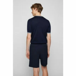 BOSS Short Sleeve Knitted T-Shirt -BOSS Shop unnamed file 652
