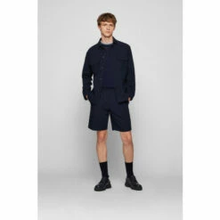 BOSS Short Sleeve Knitted T-Shirt -BOSS Shop unnamed file 653