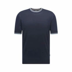BOSS Short Sleeve Knitted T-Shirt -BOSS Shop unnamed file 655