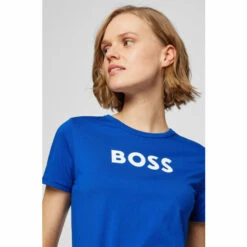 BOSS Blue Elogo T-Shirt -BOSS Shop unnamed file 683