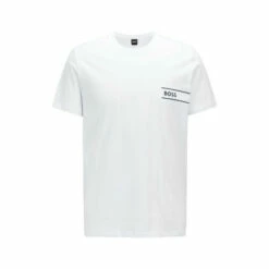 BOSS White Logo T-Shirt -BOSS Shop unnamed file 725