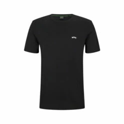 BOSS Black Curved T-Shirt -BOSS Shop unnamed file 752