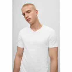 BOSS White Classic T-Shirt Three Pack -BOSS Shop unnamed file 765
