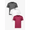 BOSS Red, White & Grey T-Shirt 3 Pack -BOSS Shop unnamed file 774