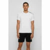 BOSS Mens White Fashion T-Shirt -BOSS Shop unnamed file 809