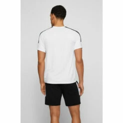 BOSS Mens White Fashion T-Shirt -BOSS Shop unnamed file 810