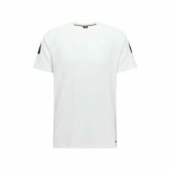BOSS Mens White Fashion T-Shirt -BOSS Shop unnamed file 814