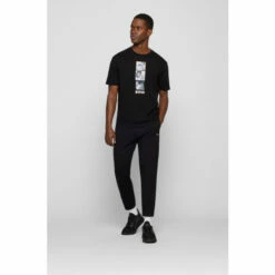 BOSS X Muhammad Ali Black T-Shirt -BOSS Shop unnamed file 823